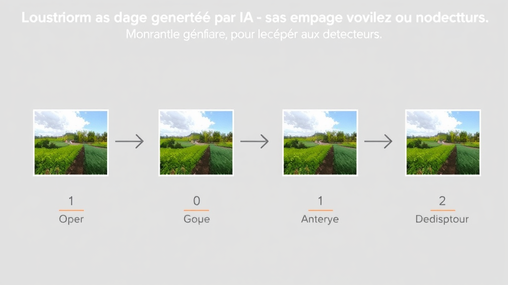 Illustration complémentaire sur images indétectables IA