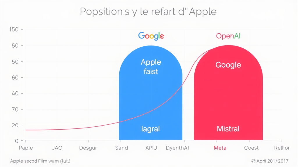 Illustration complémentaire sur Apple Mistral AI