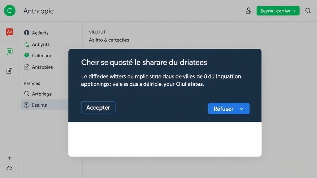 Comment refuser l'utilisation de vos conversations Claude pour l'entraînement d'Anthropic
