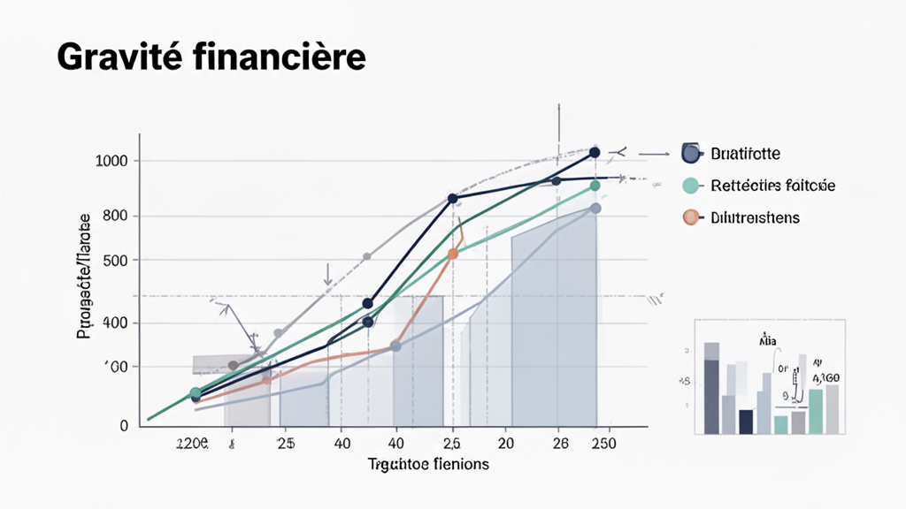 Illustration 3 sur gravité financière