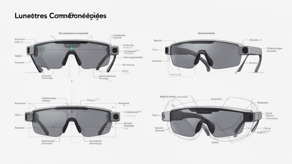 Illustration 3 sur lunettes connectées