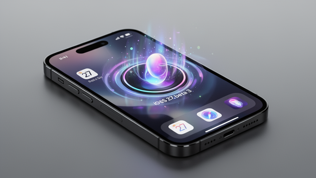 iOS 27 Bêta 3 : Siri AI débarque, mais pas en Europe