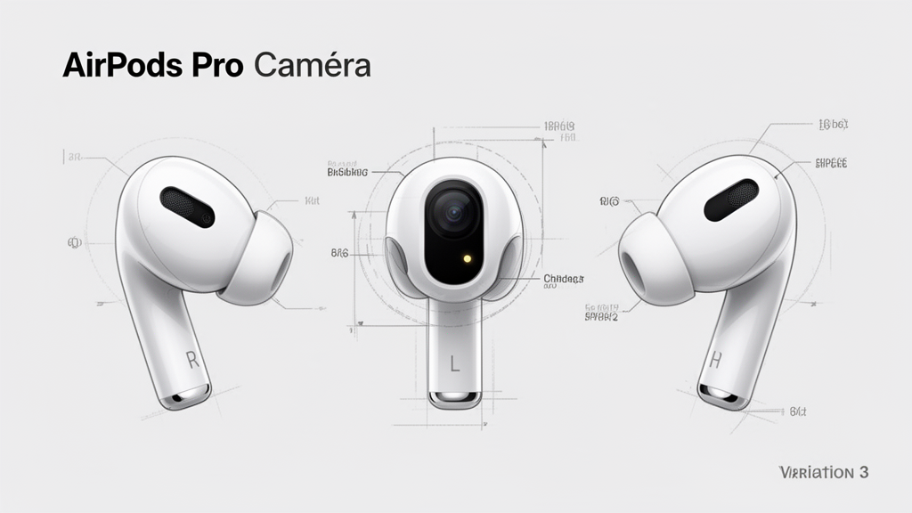 Illustration 3 sur AirPods Pro caméra