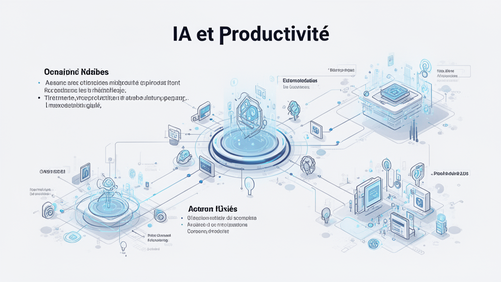 Illustration 3 sur IA et productivité Illustration 3 sur IA et productivité