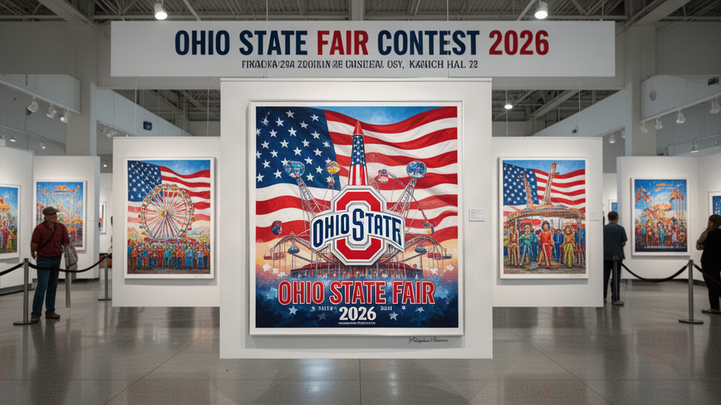 Concours d'Affiche Ohio State Fair 2026 : L'IA Interdite en 2027