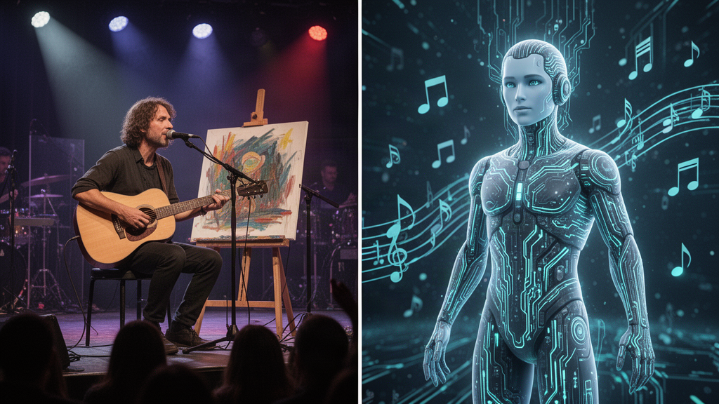 Illustration 1 sur artistes IA Spotify