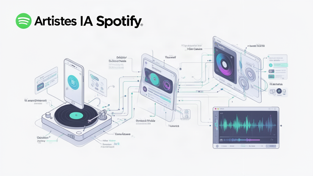 Illustration 3 sur artistes IA Spotify