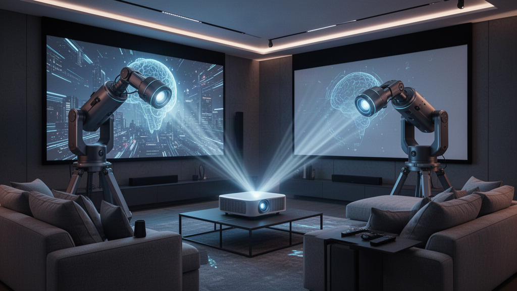 IA et Vidéoprojecteurs : Comment l'Intelligence Artificielle Transforme l'Home Cinéma en 2026